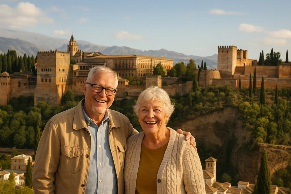 Alhambra for seniors -Alhambra voor ouderen - Alhambra para personas mayores - Alhambra pour les personnes âgées - Alhambra für Senioren - Alhambra per anziani